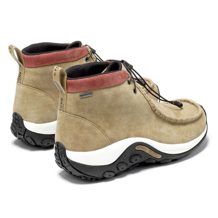 Bottes Merrell A.Four Jungle Chukka GORE-TEX Marron Clair Femme | U.K.QTMV